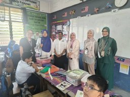 01 DIS 2025 LAWATAN UNIT TERAPI CARA KERJA HTPN KE SEKOLAH PENDIDIKAN KHAS